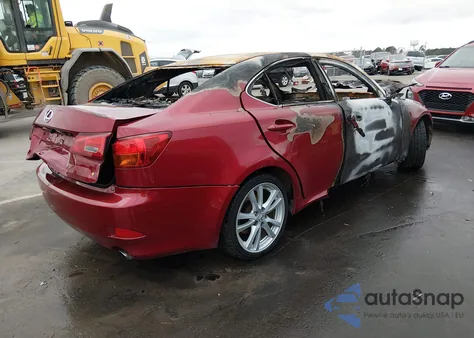 2007 Lexus Is 250 из США, поврежденный, VIN JTHBK262675027156
